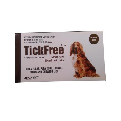 SlyEc Tick Free Spot On 10-20 kg for Dog